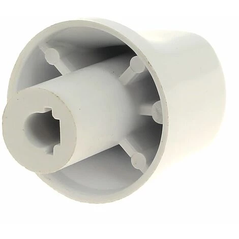 ARISTON THERMO Bouton Four Blanc 6h Pour Cuisiniere Ariston 4 ARISTON THERMO Bouton Four Blanc 6h Pour Cuisiniere Ariston – Image 2