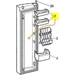 ARISTON THERMO BALCONNET DE PORTE POUR REFRIGERATEUR ARISTON - C00266230
