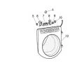 ARISTON THERMO PORTE HUBLOT COMPLET REP 12 POUR LAVE LINGE ARISTON - C00274774 -ARISTON THERMO Soldes 13355220 1