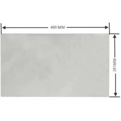 ARISTON THERMO GLACE DE TIROIR W=466 X 281 X 4 (1 BAC) POUR REFRIGERATEUR ARISTON - C00280891