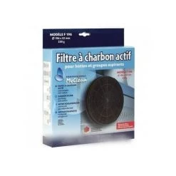 ARISTON THERMO FAC 529 FILTRE À CHARBON F196 (Ø196MMX32MM) POUR HOTTE ARISTON