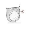 ARISTON THERMO HUBLOT COMPLET AQXXF-FR Pour Lave Linge ARISTON -ARISTON THERMO Soldes 16360031 1