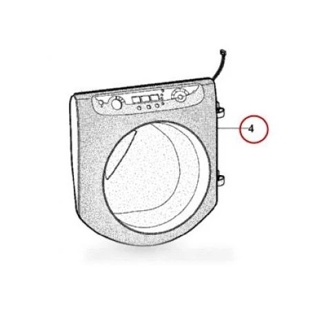 ARISTON THERMO HUBLOT COMPLET AQXXF-FR Pour Lave Linge ARISTON 3 ARISTON THERMO HUBLOT COMPLET AQXXF-FR Pour Lave Linge ARISTON