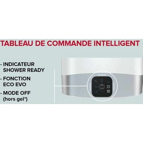 ARISTON THERMO Chauffe Eau électrique Plat VELIS EVO 80 Litres Ariston 5 ARISTON THERMO Chauffe Eau électrique Plat VELIS EVO 80 Litres Ariston – Image 3