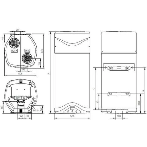 ARISTON THERMO Chauffe-eau à Pompe à Chaleur Ariston Nuos Evo Classe A+ 80 Lt | Blanc 6 ARISTON THERMO Chauffe-eau à Pompe à Chaleur Ariston Nuos Evo Classe A+ 80 Lt | Blanc – Image 4