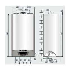 ARISTON THERMO Chaudière Murale à Condensation Ariston CLAS ONE 24 | Blanc -ARISTON THERMO Soldes 32306622 4