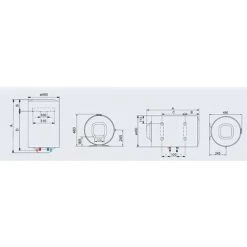 ARISTON THERMO Chauffe-eau électrique Mural à Accumulation Ariston PRO1 R 50 V Vertical | Blanc -ARISTON THERMO Soldes 32306627 3