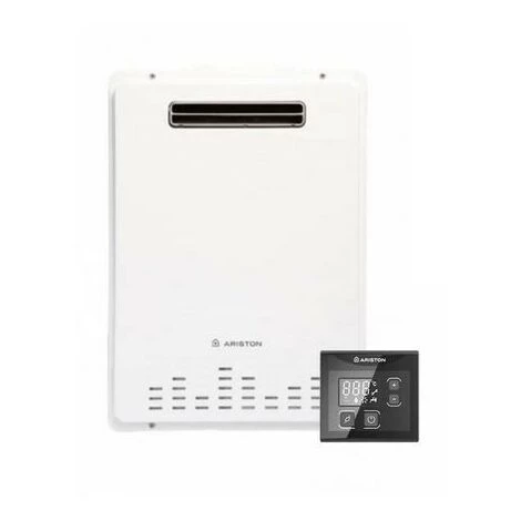 ARISTON THERMO Chauffe-eau Instantané à Gaz Ariston NEXT EVO X OUTDOOR 16 (NG) Pour L'extérieur | Blanc 3 ARISTON THERMO Chauffe-eau Instantané à Gaz Ariston NEXT EVO X OUTDOOR 16 (NG) Pour L'extérieur | Blanc
