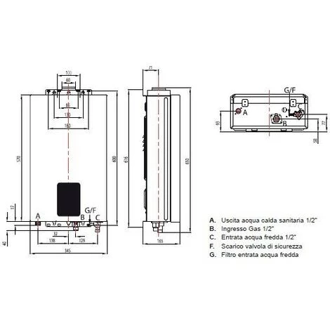 ARISTON THERMO Chauffe-eau Instantané à Gaz Ariston NEXT EVO X OUTDOOR 16 (NG) Pour L'extérieur | Blanc 4 ARISTON THERMO Chauffe-eau Instantané à Gaz Ariston NEXT EVO X OUTDOOR 16 (NG) Pour L'extérieur | Blanc – Image 2