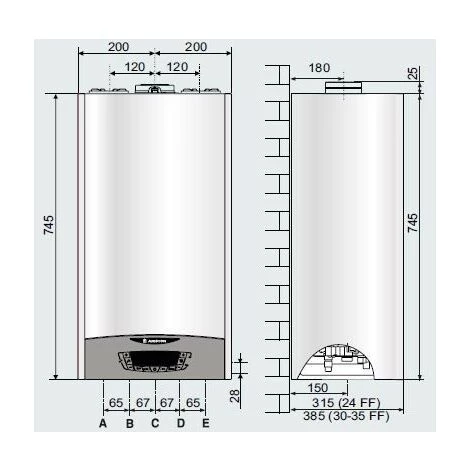 ARISTON THERMO Chaudière Murale à Condensation Avec Fonction Auto Ariston CLAS ONE 30 | Blanc 6 ARISTON THERMO Chaudière Murale à Condensation Avec Fonction Auto Ariston CLAS ONE 30 | Blanc – Image 4