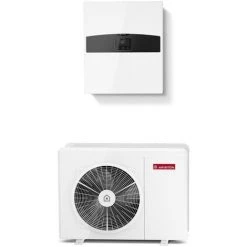 ARISTON THERMO Pompe à Chaleur Connecté Air / Eau Monobloc Nimbus Plus M Avec Appoint électrique Ariston 3,5 KW Monophasé