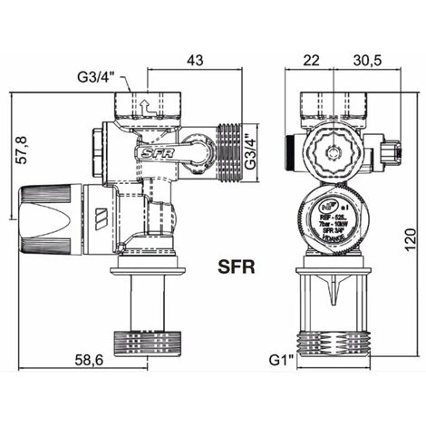 ARISTON THERMO Ariston Sageo Chauffe-eau électrique Vertical 56x128cm, Capacité 200L, Blanc + Groupe De Sécurité Raccordement Femelle Ø 3/4” 7 ARISTON THERMO Ariston Sageo Chauffe-eau électrique Vertical 56x128cm, Capacité 200L, Blanc + Groupe De Sécurité Raccordement Femelle Ø 3/4” – Image 5